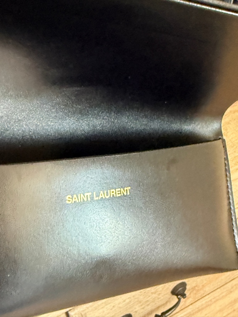 Saint Laurent Tortoiseshell Cat Eye Sunglasses - Brown - Picture 8 of 9